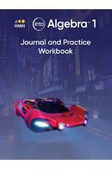 Jan 1, 2019. . Hmh into algebra 1 journal and practice workbook answer key